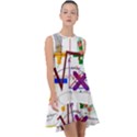 Mathematics Formula Physics School Frill Swing Dress View1
