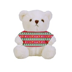 Christmas-papers-red-and-green Full Print Cuddly Teddy Bear by Bedest