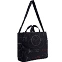 Math Board Circuit Circuits Computer Shield Tech Technology Square Shoulder Tote Bag View2
