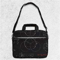 Math Board Circuit Circuits Computer Shield Tech Technology Macbook Pro 13  Shoulder Laptop Bag  by Loisa77