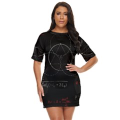 Math Board Circuit Circuits Computer Shield Tech Technology Just Threw It On Dress by Loisa77