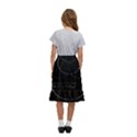 Math Board Circuit Circuits Computer Shield Tech Technology Kids  Ruffle Flared Wrap Midi Skirt View4