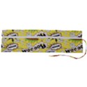 Cartoon Comics Pattern Roll Up Canvas Pencil Holder (L) View2