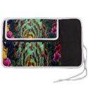Monkey Tiger Bird Parrot Forest Jungle Style Pen Storage Case (L) View2