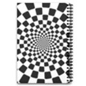 Geomtric Pattern Illusion Shapes 5.5  x 8.5  Notebook View2