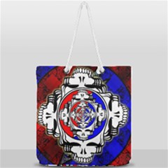 The Grateful Dead Full Print Rope Handle Tote (large) by Grandong