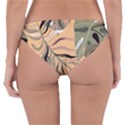 Leaves Monstera Picture Print Pattern Reversible Hipster Bikini Bottoms View2