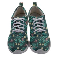 Illustration Pattern Seamless Women Athletic Shoes by Loisa77