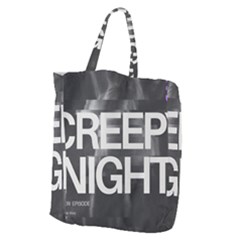 Creepy Night Giant Grocery Tote by NawaP