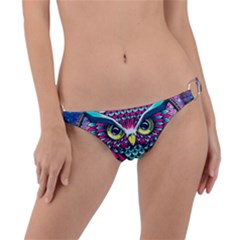 Owl Dreamcatcher Ring Detail Bikini Bottoms by Grandong