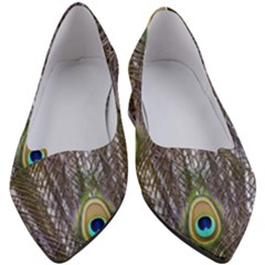 Peacock Bird Feathers Plumage Peacock Women s Block Heels  by Perong
