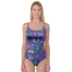Grateful Dead Bears Camisole Leotard  by Perong