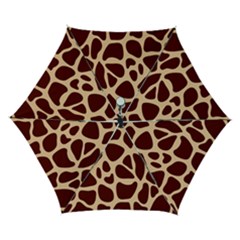 Animal Print Girraf Patterns Automatic Folding Umbrella With Case (small) by Ket1n9