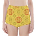 Art Pattern Design Background High-Waisted Bikini Bottoms View1