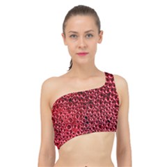 Drops Water Drops Trypophobia Spliced Up Bikini Top  by Salmanaz77