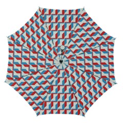 Fabric Geometric Pattern Background Automatic Folding Umbrella With Case (medium) by Salmanaz77