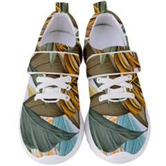 Monstera Palm Leaves Plants Women s Velcro Strap Shoes by Paksenen