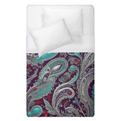 Seamless Pattern Paisley Decorative Duvet Cover (single Size) by Paksenen