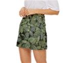 Leaves Foliage Botany Plant Mini Front Wrap Skirt View2