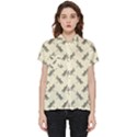 Dragonfy Insect Pattern Short Sleeve Pocket Shirt View1