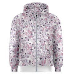 Sweet Kawaii Kitty Pattern (ai) Bk Men s Zipper Hoodie by dflcprintsclothing