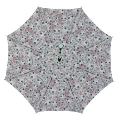 Sweet Kawaii Kitty Pattern (ai) Bk Automatic Folding Umbrella With Case (medium) by dflcprintsclothing
