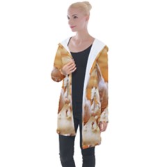 Seven Horses, Sun Longline Hooded Cardigan by kyorashop23