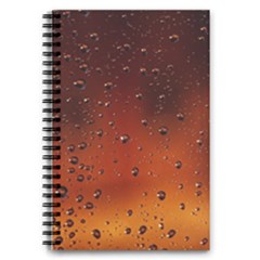 Water Drops, Lui, Amazing 5 5  X 8 5  Notebook by kyorashop23