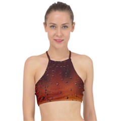 Water Drops, Lui, Amazing Halter Bikini Top by kyorashop23