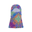 Colorful Flora Flora Kazakh Pattern Adjustable Balaclava Face Mask View1