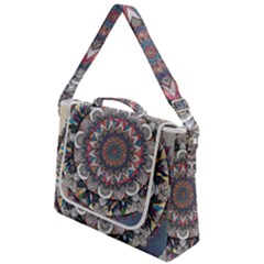 Pattern Nature Box Up Messenger Bag by Maspions