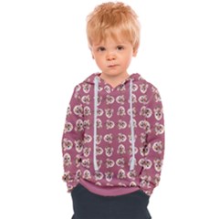 Whimsy Chickens Pattern Kids  Overhead Hoodie by dflcprintsclothing
