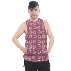 Whimsy Chickens Pattern Men s Sleeveless Hoodie by dflcprintsclothing