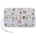 Pattern Seamless Texture Sewing Pen Storage Case (M) View1
