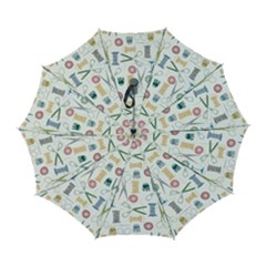 Pattern Seamless Texture Sewing Automatic Folding Umbrella With Case (large) by Salmanaz77