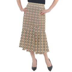 Background Art Designs Midi Mermaid Skirt by anzea