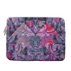 Alien Architecture Ii 14  Vertical Laptop Sleeve Case With Pocket by MRNStudios