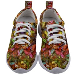 Echinopsis Terscheckii Cactus Motif Random Colored Pattern Kids Athletic Shoes by dflcprintsclothing