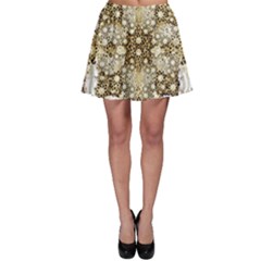 Opulent Essence Print Skater Skirt by dflcprintsclothing