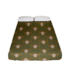 Camping Is Fun! Fitted Sheet (full/ Double Size) by GeekLover