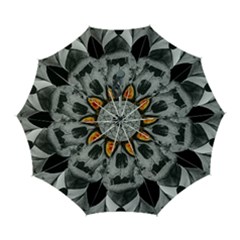 Gothic Elegance, Ironic Dark Art (ai) Automatic Folding Umbrella With Case (large) by dflcprintsclothing