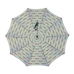 Wine Glass Pattern Automatic Folding Umbrella With Case (large) by anzea
