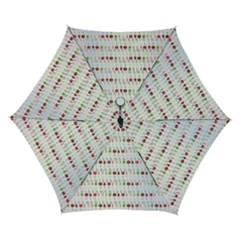 Wine Glass Pattern Automatic Folding Umbrella With Case (small) by anzea