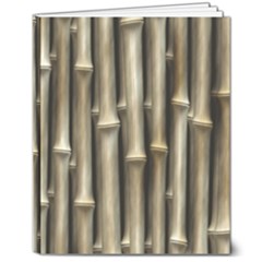 Bamboo Grass 8  X 10  Hardcover Notebook by anzea
