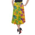 Star Homepage Abstract Midi Mermaid Skirt View2