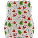 Christmas Pattern  Trees Santa Car Seat Velour Cushion  View2