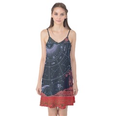 Astrology Surreal Surrealism Trippy Visual Art Camis Nightgown  by Bedest