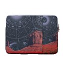 Astrology Surreal Surrealism Trippy Visual Art 14  Vertical Laptop Sleeve Case With Pocket View2