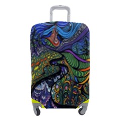 Psychedelic Digital Art Artwork Landscape Colorful Luggage Cover (small) by Bedest
