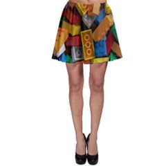 Lego, Toy Block, Colorfulness, Kids Skater Skirt by kyorashop23